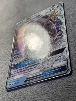 Tapu Fini GX 39a/147 Ultra Rare Alternate Art Holo Full Art Pokemon Card - Image 3