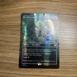 Leyline Axe - MANA FOIL - [Borderless] Foundations [MTG] [NM] - Image 3