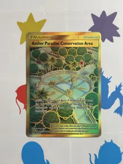 Aether Paradise Conservation Area SV87/SV94 - Pokemon Card Hidden Fates - NM - Image 1