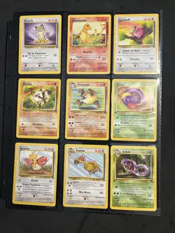 Pokemon TCG Vintage Portuguese & French Card Lot Some 1st Editions - Image 1