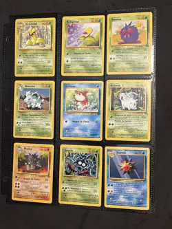 Pokemon TCG Vintage Portuguese & French Card Lot Some 1st Editions - Image 3