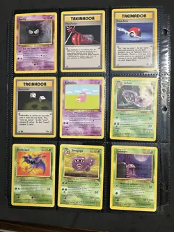 Pokemon TCG Vintage Portuguese & French Card Lot Some 1st Editions - Image 4