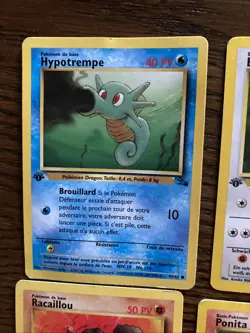 Pokemon Mixed Lot Of 12 Cards 1st Edition English French German - Image 2