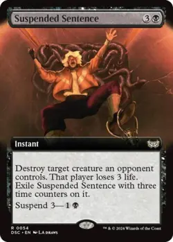~ Suspended Sentence (Extended Art) ~ NM ~ ~ MTG ~ - Image 1