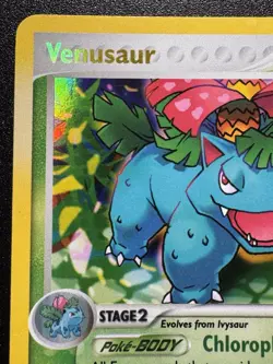 Venusaur 28/100 EX Crystal Guardians Pokemon Card Reverse Holo Foil Rare HP - Image 3