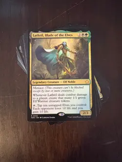 MTG Commander Deck - Lathril, Blade of the Elves - 100 Cards EDH Elves - Image 1