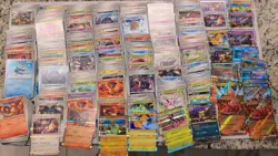 Lot Of 428 Pokemon Cards from Inferno X Japanese, Holo, Ex, Bulk - Image 1