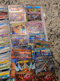 Lot Of 428 Pokemon Cards from Inferno X Japanese, Holo, Ex, Bulk - Image 3