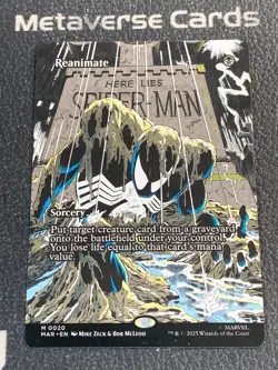 Magic MTG Reanimate Borderless 0020 Marvel Spider-Man - Image 1
