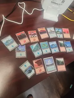 500 Magic The Gathering Basic Lands - MTG Basic Land Lot - Image 1