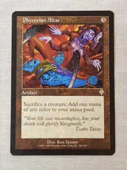 NM Phyrexian Altar Invasion Mtg Magic the Gathering - Image 1