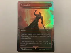 MTG SLD METEORFALL STAR OF EXTINCTION Foil NM (9618) Graded Power - Image 1
