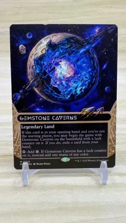 Edge of Eternities: Gemstone Caverns M 0016 Borderless Mythic - Image 1
