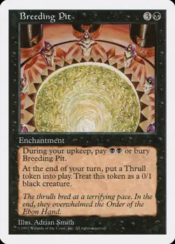 4x Breeding Pit - LP - 5th Edition - SPARROW MAGIC mtg - Image 1