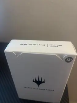 MTG Secret Lair Drop Series Factory Sealed - Read the Fine Print FOIL ETCHED - Image 2