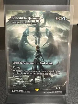 Benedikta Harman - Ishai, Ojutai Dragonspeaker (Showcase) FINAL FANTASY: TTA MTG - Image 1