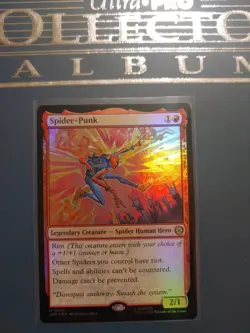 Spider-Punk Marvel's Spider-Man Foil for sale online - Image 1