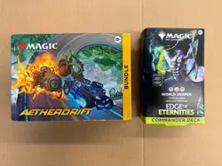 Aetherdrift Magic The Gathering MTG Bundle + Edge Of Eternities Commander Deck - Image 1