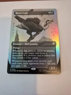 1x Raven Eagle - Foil - Borderless R MTG Avatar: The Last Airbender 0324 NM x1 - Image 1