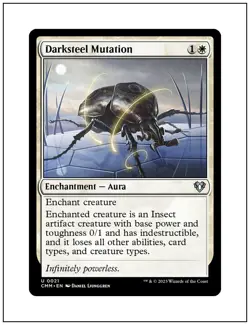 1x Darksteel Mutation, Magic the Gathering MTG NM - Image 1