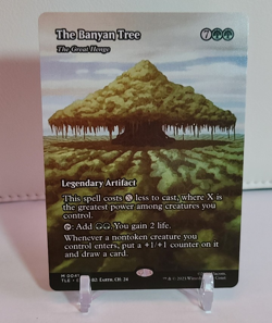 The Banyan Tree - The Great Henge (Borderless)- Avatar: The Last Airbender -MTG - Image 1