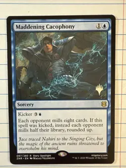 Maddening Cacophony Zendikar Rising Regular - Image 1