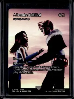 2025 Magic MTG Final Fantasy A Promise Fulfilled Foil #0039 - Image 1