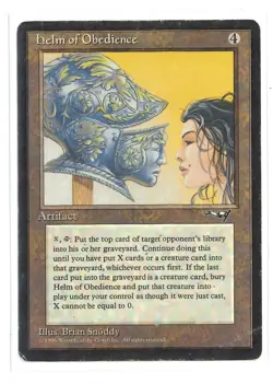 MTG Alliances - 1x Helm of Obedience - HP - Image 1
