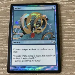 Annul FOIL Mirrodin MTG NM Magic: the Gathering Free Ship - Image 1