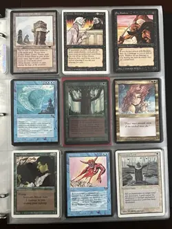 Giant! Old Vintage Magic Gathering 1008 Cards Collection Binder Alpha Mtg Lot - Image 2