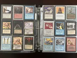 Giant! Old Vintage Magic Gathering 1008 Cards Collection Binder Alpha Mtg Lot - Image 4