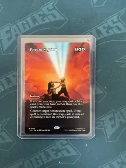 Force of Negation Borderless MTG Avatar: The Last Airbender: Eternal-Legal 13 - Image 1