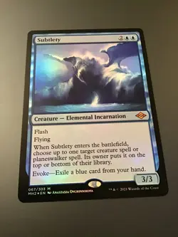 MTG Modern Horizons 2 #067 Subtlety Foil NM - Image 1