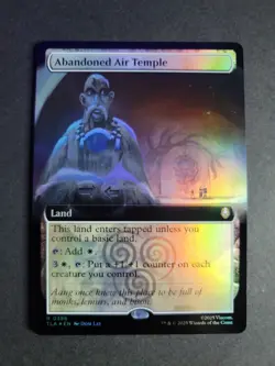 Abandoned Air Temple (Extended Art Foil) Rare MTG Avatar - Image 1