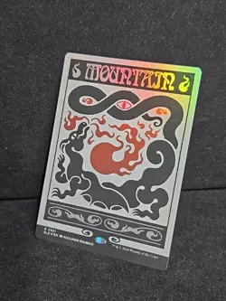 Mountain 0891 Rainbow Foil Secret Lair Drop Magic The Gathering Near Mint - Image 3