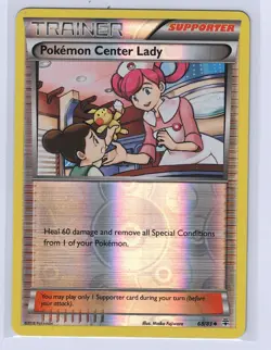 (NM-LP) Pokemon: Generations - Pokemon Center Lady #68 [Reverse Holo] - Image 1