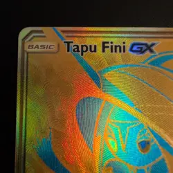 Tapu Fini GX SV92/SV94 Shiny Holo Rare Pokemon TCG Hidden Fates: Shiny Vault NM - Image 3