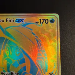 Tapu Fini GX SV92/SV94 Shiny Holo Rare Pokemon TCG Hidden Fates: Shiny Vault NM - Image 4