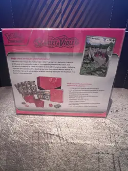 Pokemon TCG Scarlet and Violet Elite Trainer Box Koraidon Red 9 Boosters + Case - Image 2