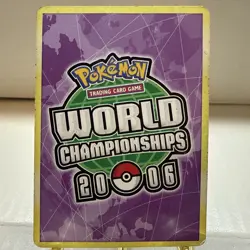 Pokemon TCG Wartortle World Championship 2006 Hiroki Yano 50/112 LP-MP - Image 2