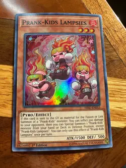 Prank-Kids Lampsies HISU-EN015 1st Edition Super Rare LP + BONUS - Image 1