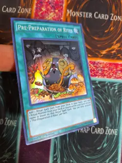 Yu-Gi-Oh! TCG Pre-Preparation of Rites SHVI-EN065 Super Rare 1st Edition NM a1/ - Image 2