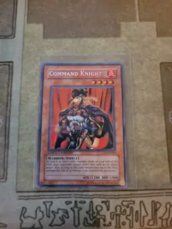 YUGIOH COMMAND KNIGHT CT1-EN003 SECRET LIMITED ED VLP - Image 1