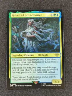 Galadriel of Lothlorien - MTG Universes Beyond Lord of the Rings - 0206 - NM - Image 1