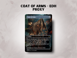 Coat of Arms - Standard Art - Custom Magic: The Gathering Card - Image 1