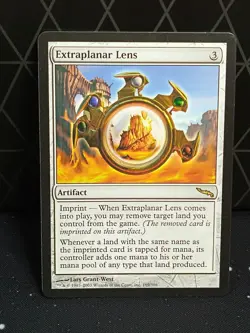 MTG - Extraplanar Lens - Mirrodin - NM - Image 1