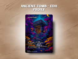Ancient Tomb - Poster Art - Custom Magic: The Gathering Card - Image 1