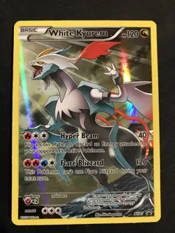 White Kyurem (Full Art Promo) XY Promos #XY81 LP Pokemon Card TCG - Image 1
