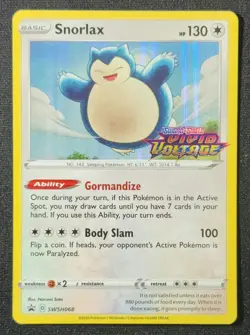 Snorlax - (Prerelease) SWSH068 SWSH: Sword & Shield Promo Cards Holo - Image 1