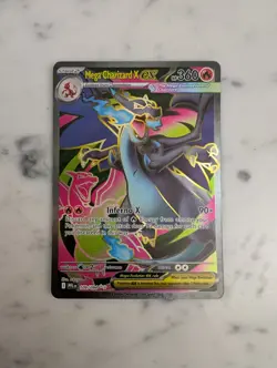 Mega Charizard X ex 109/094 - Pokemon Phantasmal Flames Card - NM/M - Image 1